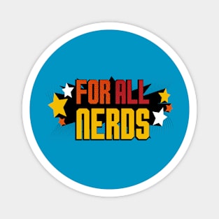 For All Nerds Logo Magnet